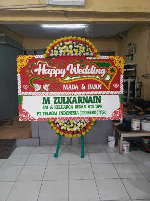 Papan Bunga di Summarecon Serpong 