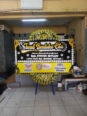 Papan Bunga di Summarecon Serpong 