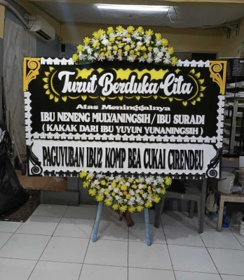 Papan Bunga di Summarecon Serpong 